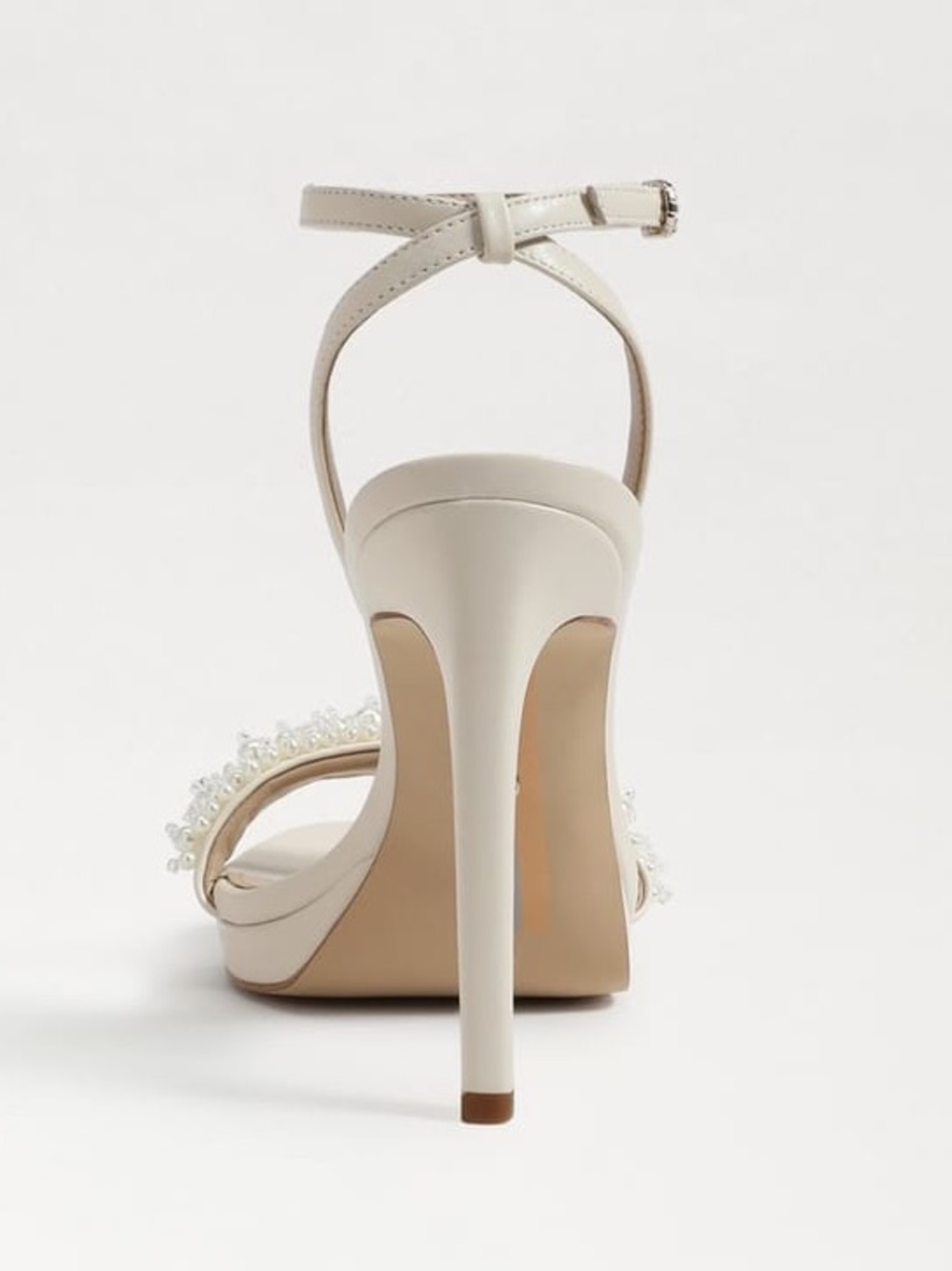 ♥️♥️ Sam Edelman Women's Jade Perla/ Ivory Lea Sandals Size 10M - Picture 5 of 7